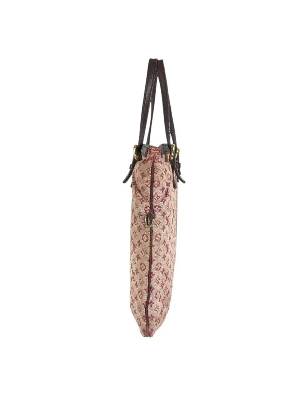 Louis Vuitton Tote Francoise Monogram Mini Canvas Cerise